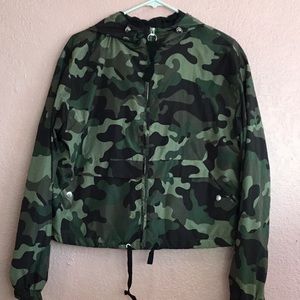 Aesthetic camo jacket
